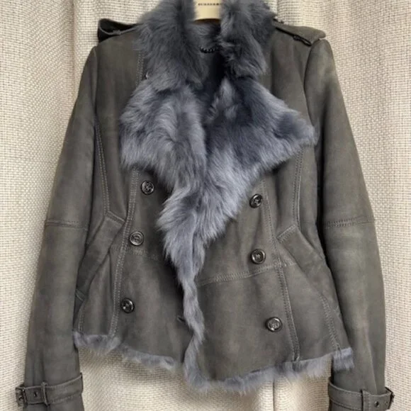Burberry Shearling Jacket - Picture 3 of 6
